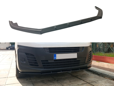 Frontspoiler passend für Peugeot Expert III, Traveller, Fiat Scudo Ulysse, Citroen Jumpy III, SpaceTourer, Opel Vivaro C, Zafira Life in GLANZ SCHWARZ