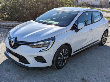 Preview: Frontspoiler passend für Renault Clio 5 2019-2023 in GLANZ SCHWARZ