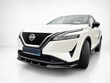 Preview: Frontspoiler passend für Nissan Qashqai J12 21-24 in GLANZ SCHWARZ