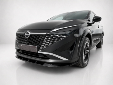 Preview: Frontspoiler passend für Nissan Qashqai 2024- in GLANZ SCHWARZ