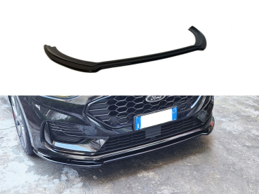 Preview: Frontspoiler passend für Ford Fiesta 8 ST ST-Line 17-21 in GLANZ SCHWARZ
