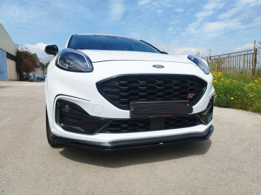 Preview: Frontspoiler passend für Ford Puma ST 2019- in GLANZ SCHWARZ