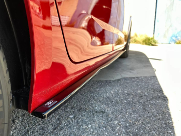 Preview: Seitenschweller passend für Peugeot 308 III 2021- in GLANZ SCHWARZ