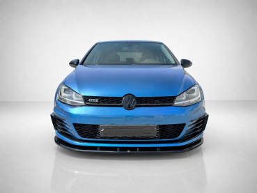 Frontspoiler passend für VW Golf 7 GTI GTD 2013-2016 in GLANZ SCHWARZ