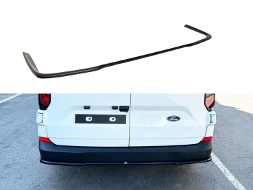 Heckdiffusor passend für Ford Transit Custom 10/2023 und VW T7 in GLANZ SCHWARZ mit Schmutzfänger ab Werk