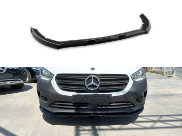 Frontspoiler passend für Mercedes Citan 2021- in GLANZ SCHWARZ