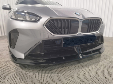 Preview: Frontspoiler passend für BMW 1er F70 M-Paket 24- in GLANZ SCHWARZ