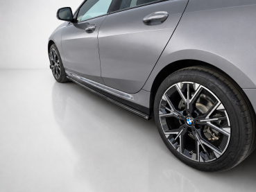 Preview: Seitenschweller passend für BMW 2er GranCoupe F74 M-Paket M235i in GLANZ SCHWARZ