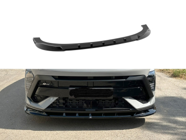 Frontspoiler passend für Hyundai Kona N-Line in GLANZ SCHWARZ 2023-