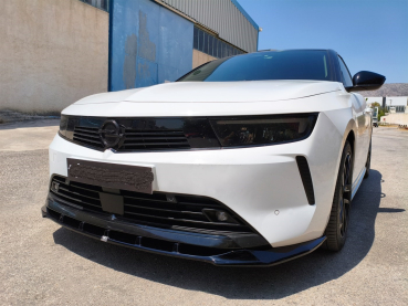 Preview: Frontspoiler passend für Opel Astra L 2021- in GLANZ SCHWARZ