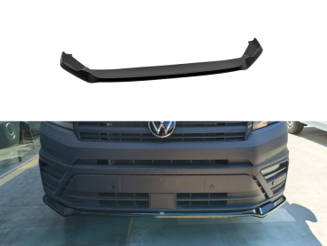 Frontspoiler passend für VW Crafter 2017- und MAN TGE 2017- in GLANZ SCHWARZ