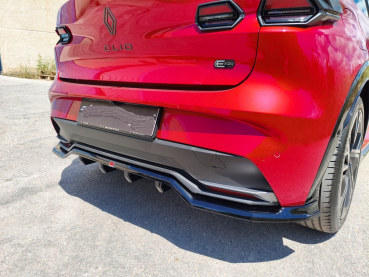 Preview: Heckdiffusor passend für Renault Clio 6 2026- in GLANZ SCHWARZ
