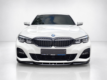 Frontspoiler passend für BMW 3er G20 G21 18-22 M-Paket in GLANZ SCHWARZ