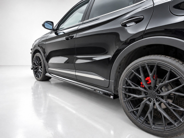 Preview: Seitenschweller passend für MG ZS 2024- in GLANZ SCHWARZ