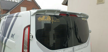 Preview: Dachspoiler Heckspoiler Spoiler Extreme passend für Ford Transit Custom mit Hecktüre 2013-09/2023