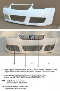 Front Stoßstange vorne Frontschürze passend für VW Golf IV
