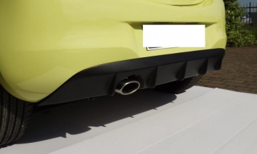 Preview: Heckdiffusor Diffusor Ansatz Heckschürzenansatz passend für Opel Corsa E
