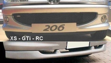 Frontspoiler passend für Peugeot 206