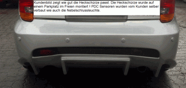 Heckschürze Stoßstange hinten Duplex für Toyota Celica T23