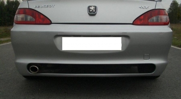 Preview: Heck Stoßstange hinten Heckschürze passend für Peugeot 406 Coupe
