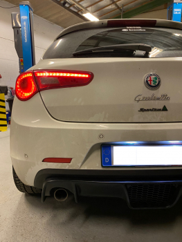 Heckdiffusor Diffusor Ansatz Duplex passend für Alfa Giulietta