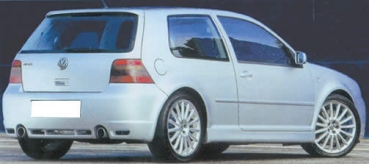 Heck Stoßstange hinten Heckschürze passend für VW Golf IV