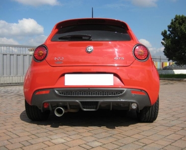 Preview: Heckdiffusor Diffusor Ansatz passend für Alfa Mito