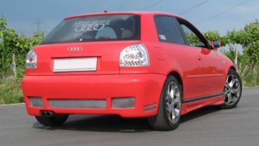 Heck Stoßstange hinten Heckschürze passend für Audi A3