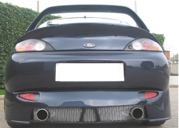 Preview: Heckdiffusor Diffusor Ansatz Heckschürzenansatz passend für Ford Puma -2001