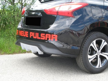 Preview: Heckdiffusor Diffusor Ansatz passend für Nissan Pulsar