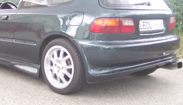 Heck Stoßstange hinten Heckschürze passend für Honda Civic