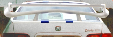 Heckflügel Heckspoiler Flügel Spoiler XXL passend für Honda Civic