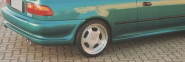 Heck Stoßstange hinten Heckschürze passend für Honda Civic