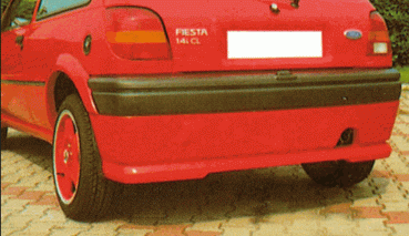 Heckschürzenansatz für Ford Fiesta 3 GFJ