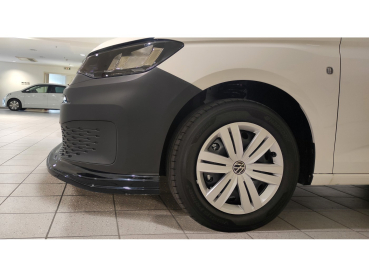 Preview: Frontspoiler passend für VW Caddy 2021- in GLANZ SCHWARZ