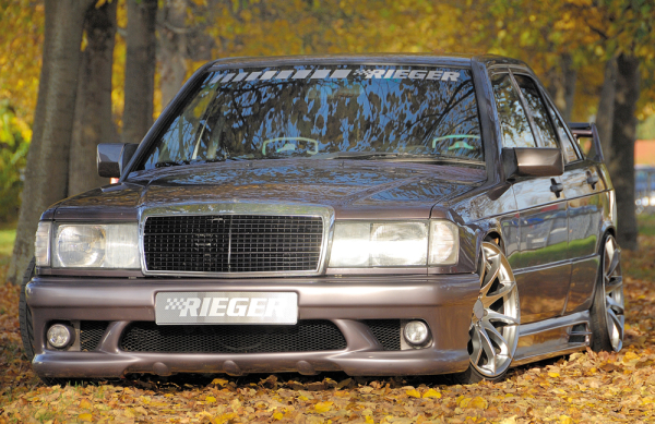 Rieger Front Stoßstange vorne passend für Mercedes 190er W201