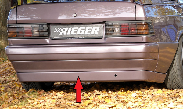 Rieger Heckdiffusor passend für Mercedes 190er W201 ab 1988-