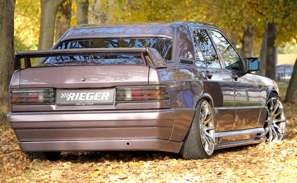 Rieger Heckdiffusor passend für Mercedes 190er W201 ab 1988-