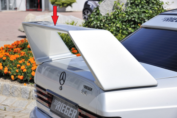 Rieger Heckspoiler Evo passend für Mercedes 190er W201