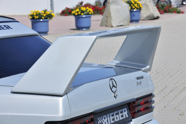 Rieger Heckspoiler Evo passend für Mercedes 190er W201