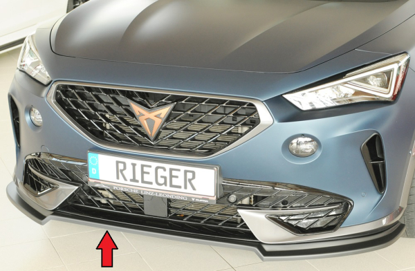 Rieger Frontspoiler passend für Cupra Formentor mattschwarz