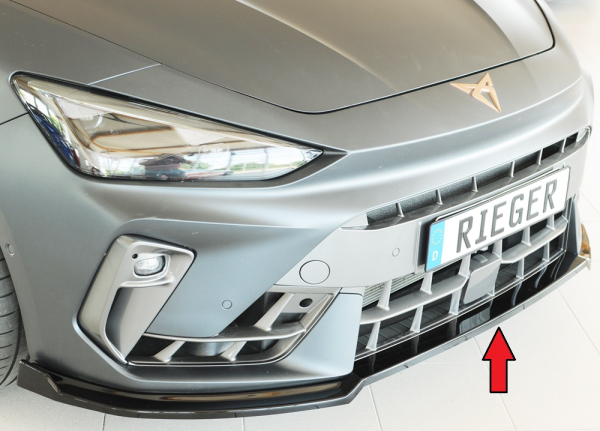 Rieger Frontspoiler passend für Cupra Leon 24- glanzschwarz