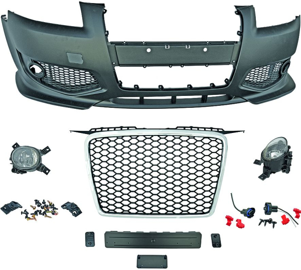 Front Stoßstange vorne in Sport Optik passend für Audi A3 8P 08-12 nicht RS3 1032651 mit ABE