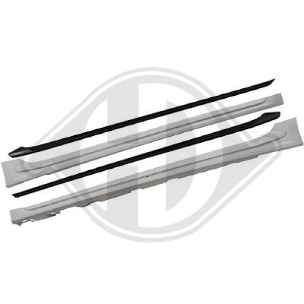 Satz Seitenschweller passend für Auti A5 Sportback 16-24 1046362 ohne ABE