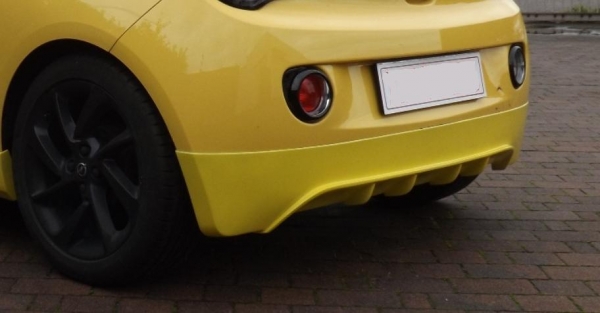 Heckdiffusor Diffusor Ansatz Heckschürzenansatz passend für Opel Adam