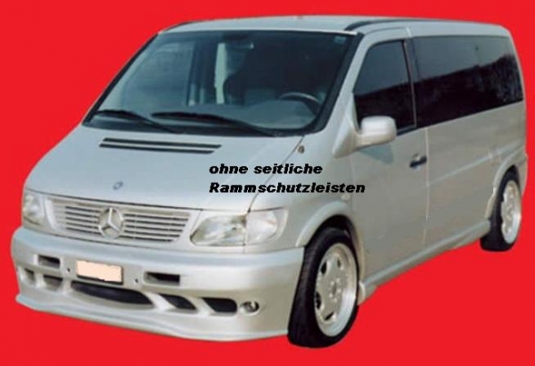 Kotflügelverbreiterungen passend für Mercedes Vito/Viano/V-Klasse W638 für ohne Seitenleisten