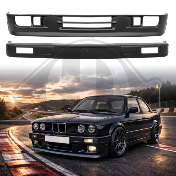 Front Stoßstange vorne in Sport Optik passend für BMW 3er E30 82-94 1211451 mit ABE
