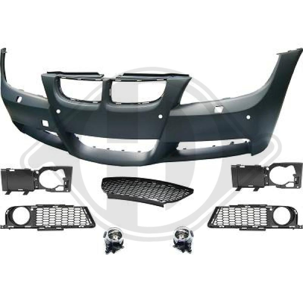 Front Stoßstange vorne passend für BMW 3er E90 E91 05-08 1216650 mit ABE