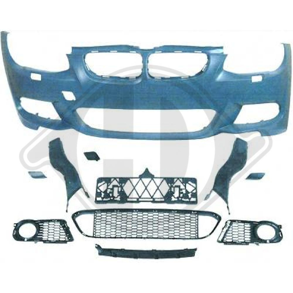 Front Stoßstange vorne passend für BMW 3er E92 E93 10-14 1216752 mit ABE