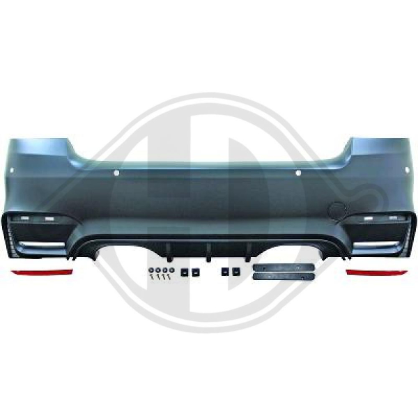 Heck Stoßstange hinten passend für BMW 3er E92 E93 06-14 1216757 mit ABE